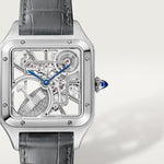 Santor 43.5 mm x 31.4 mm SKELETON WATCH EQUIPPED WITH A MICRO-ROTOR | Steel
