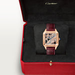 Santor 43.5 mm x 31.4 mm SKELETON WATCH EQUIPPED WITH A MICRO-ROTOR | Rose gold & Gold