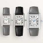 Tannor Small model quartz movement | steel & # Small Steel Watch & Steel Strap