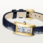 Tannor Large model automatic movement | yellow gold & leather