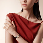 Tannor Mini model quartz movement | yellow gold & leather | Edition 02