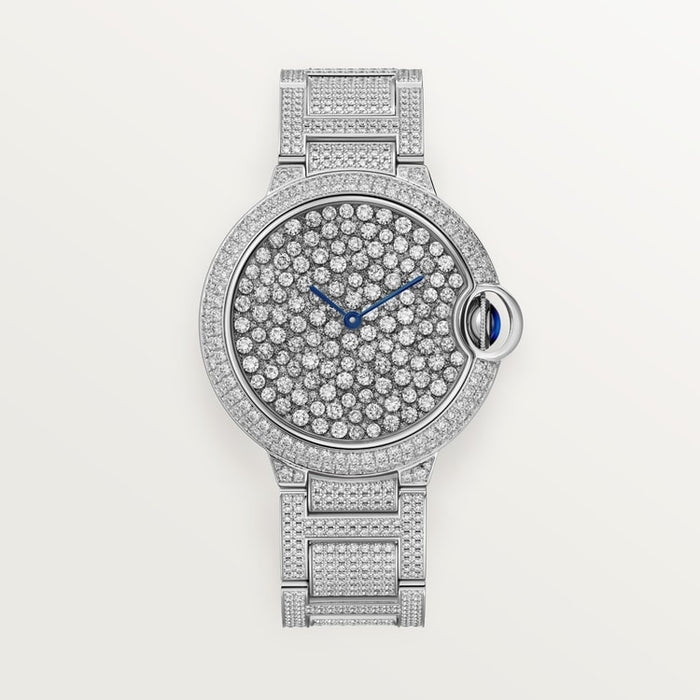 Belune 37 mm automatic mechanical movement | white gold