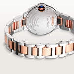 Belune 33 mm mechanical movement with automatic winding | rose gold & steel