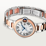 Belune 33 mm mechanical movement with automatic winding | rose gold & steel