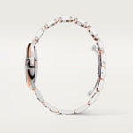 Belune 33 mm mechanical movement with automatic winding | rose gold & steel | Edition 02