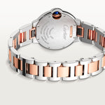 Belune 33 mm mechanical movement with automatic winding | rose gold & steel | Edition 02