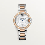 Belune 33 mm mechanical movement with automatic winding | rose gold & steel | Edition 03
