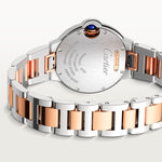 Belune 33 mm mechanical movement with automatic winding | rose gold & steel | Edition 03