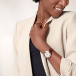 Belune 33mm automatic movement | rose gold & leather