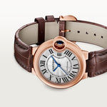 Belune 33mm automatic movement | rose gold & leather
