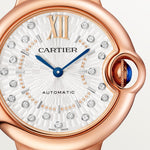 Belune 33 mm automatic mechanical movement | rose gold & leather