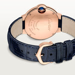 Belune 33 mm automatic mechanical movement | rose gold & leather