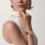 Belune 33 mm automatic mechanical movement | rose gold & leather | Edition 02