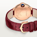 Belune 33 mm automatic mechanical movement | rose gold & leather | Edition 02