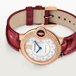 Belune 33 mm automatic mechanical movement | rose gold & leather | Edition 02