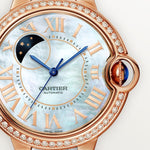 Belune 36 mm automatic movement | rose gold & leather