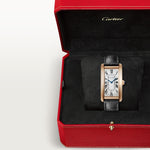 Tannor Large model manual skeleton movement | rose gold & leather