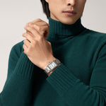 Tannor Mini model quartz movement | white gold & leather