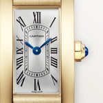 Tannor Large model automatic movement | yellow gold & leather