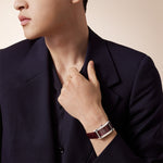 Tannor Mini model quartz movement | rose gold & leather