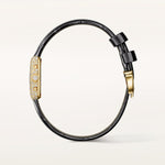 Tannor Mini model quartz movement | yellow gold & leather | Edition 02