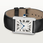 Tannor Small model quartz movement | steel & # Small Steel Watch & Steel Strap