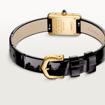 Tannor Small model quartz movement | yellow gold & leather | Edition 03