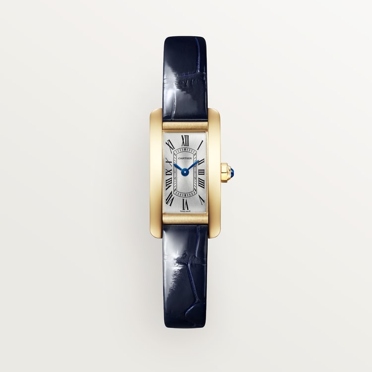 Tannor Large model automatic movement | yellow gold & leather