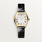 Tortelle Small model quartz movement | yellow gold & leather