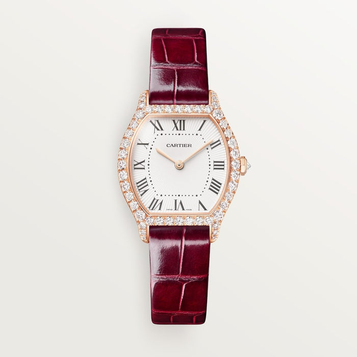Tortelle Small model quartz movement | rose gold & leather