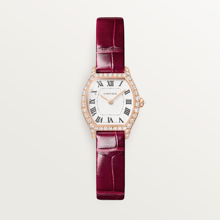 Tortelle Mini model quartz movement | rose gold & leather