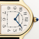 Cloré minutes. Movement with 21 jewels. Movement diameter: 15.29 mm. Movement thickness: 2.15 mm. Balance: 25 Variante:** Manual movement | yellow gold & leather