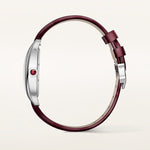 Tortelle Large model manual movement | platinum & leather | Edition 02
