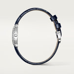 Tortelle Mini model quartz movement | white gold & leather