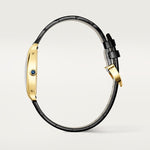 Tortelle Small model quartz movement | yellow gold & leather