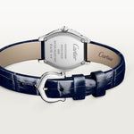 Tortelle Mini model quartz movement | white gold & leather