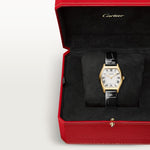 Tortelle Small model quartz movement | yellow gold & leather