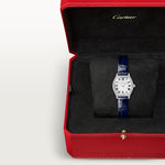 Tortelle Mini model quartz movement | white gold & leather